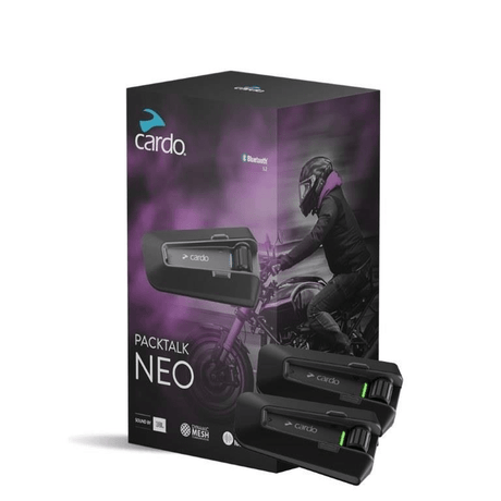 Cardo Packtalk Neo Duo Communication System Double-pack PTN00101