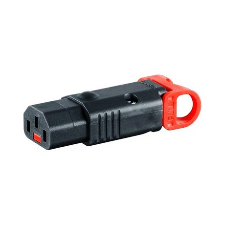 LinkQnet C13 Female Rewireable Lockable IEC Connector PWR-IECF-LOCK