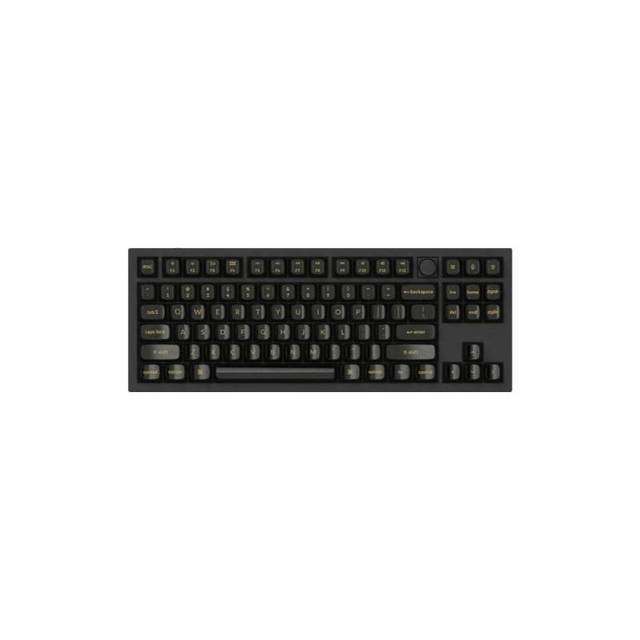 Keychron Q3 80 Kailh Clione Limacina Switches RGB Wired Keyboard with Knob - Black Q3-M12Z