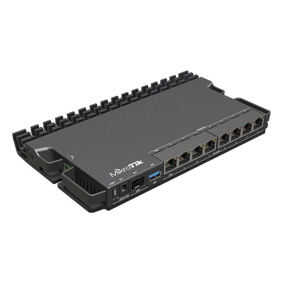 Mikrotik RB5009UPR+S+IN Wired PoE Router - 2.5 Gigabit Ethernet