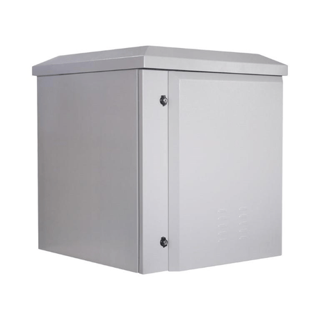 LinkQnet 12U 611x675mm IP45 Outdoor Wall Mount Cabinet Grey RCK-DA45-6612-IP45