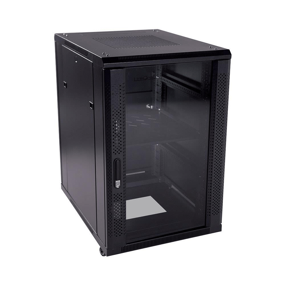 LinkQnet 18U 600X800 Cabinet with Glass Door RCK-SH05J-18U-800M