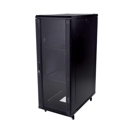 LinkQnet 22U 600x600mm Cabinet with Glass Door RCK-SH05J-22U-600D