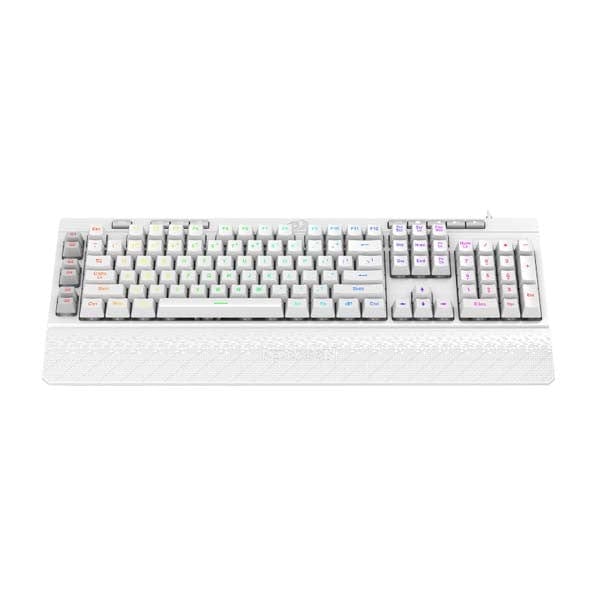 Redragon K512W Shiva Membrane Keyboard - White RD-K512W-RGB-1