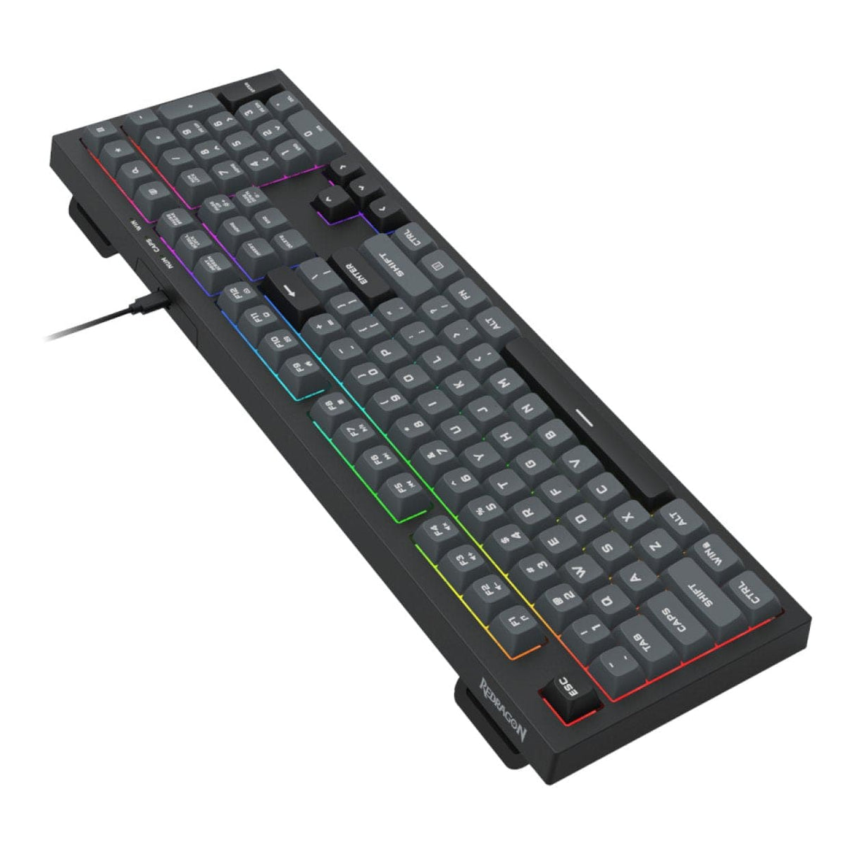 Redragon K518 CRUX RGB Wired Membrane Keyboard Black RD-K518-RGB-GB