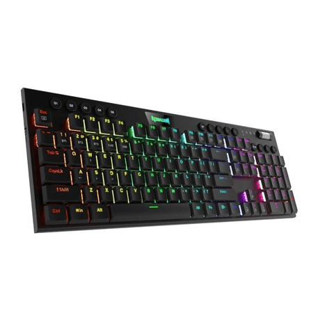 Redragon K618 Horus Red Switches Wireless RGB Mechanical Gaming Keyboard RD-K618-RGB