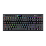 Redragon K621 Horus 84-Key RGB Red Switch Low Profile Wireless Gaming Mechanical Keyboard - Black RD-K621-RGB