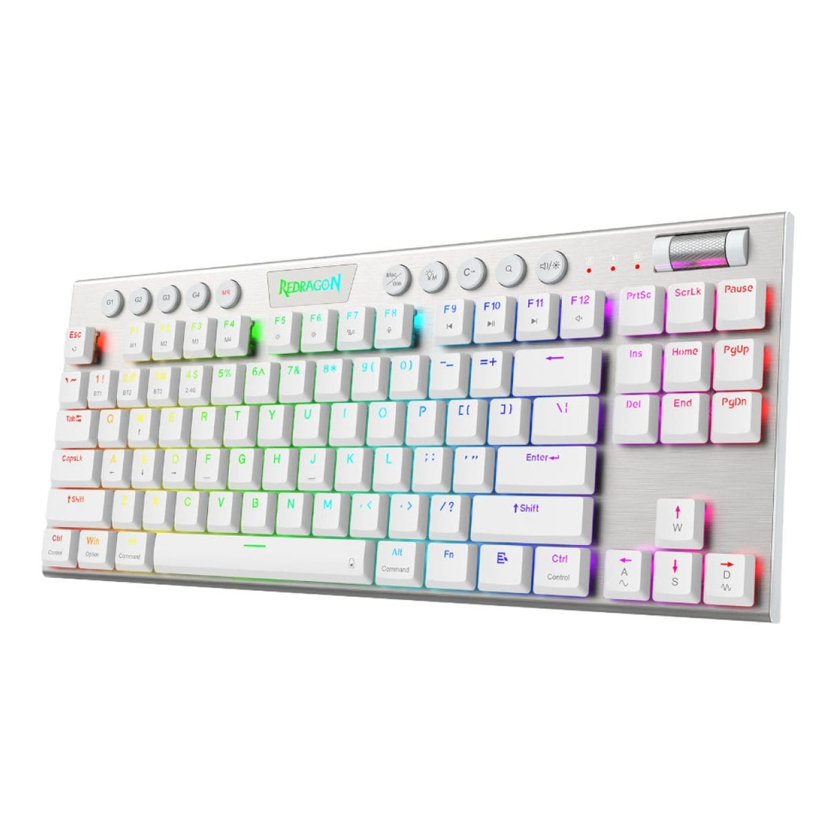 Redragon K621W HORUS PRO RGB TKL Gaming Keyboard White RD-K621W-RGB-PRO