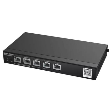 Reyee 5-port Gigabit 4 WAN 4 PoE 60W Cloud Router RG-EG305GH-P-E