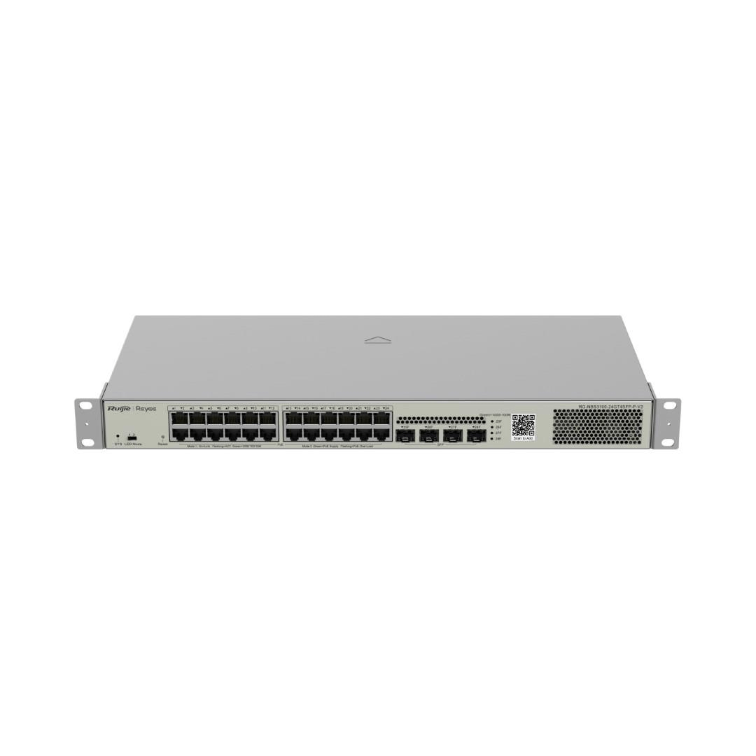 Ruijie Reyee RG-NBS3100-24GT4SFP-P-V2 28-port Gigabit Layer 2 Cloud Managed PoE Switch