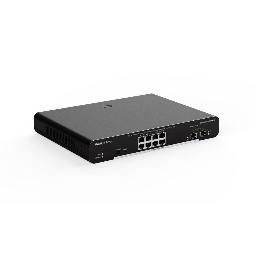 Ruijie Reyee RG-NBS3100-8GT2SFP-P 10-port Gigabit Layer 2 Cloud Managed PoE Switch