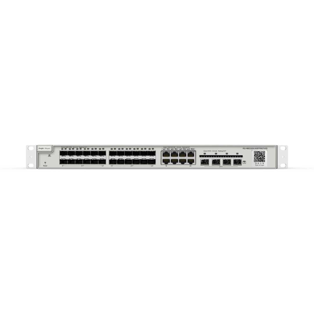 Ruijie Reyee RG-NBS3200-24SFP/8GT4XS 24-port Gigabit SFP with 8 combo RJ45 Ports Layer 2 Managed Switch