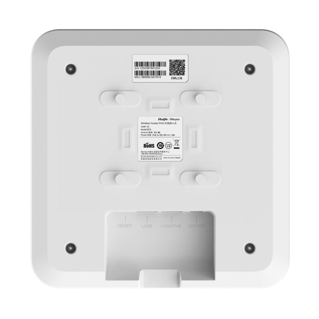 Ruijie Reyee RG-RAP2260(E) Wi-Fi 6 3202Mbps Multi-G Ceiling Access Point