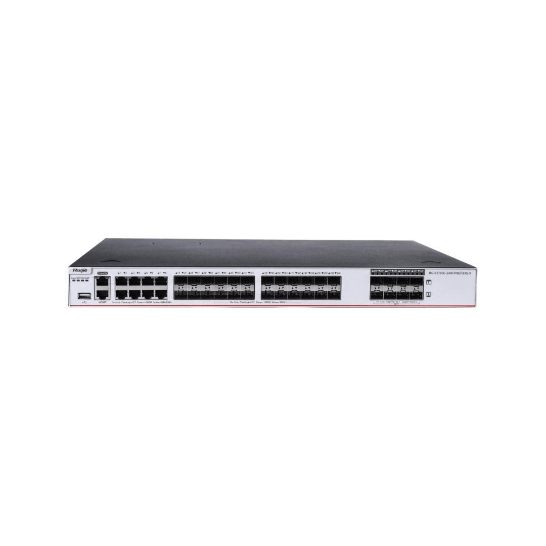 Ruijie Reyee RG-S5760C-24SFP/8GT8XS-X 24-port Gigabit SFP Network Switch