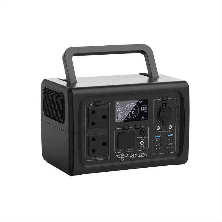 Rizzen 500W LiFePO4 UPS Portable Power Station RIZ-PS-X500-5V