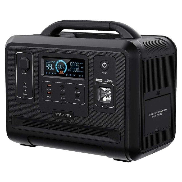 Rizzen X1200 1200W Pure Sinewave Portable Power Station RIZZ-X1200-PWS