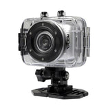 Rocka Edge Series 720p HD Action Camera with Touchscreen Silver RK-10001-SL