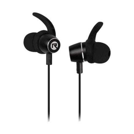 Rocka Luxe Plus Bluetooth Wireless Earphones with MicroSD Card Reader Black RK-1105-BK