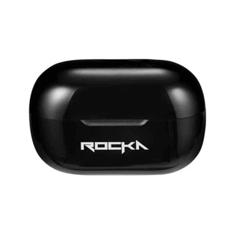 Rocka Galaxia Series True Wireless Bluetooth Earphones with Charging Case Black RK-1122-BK