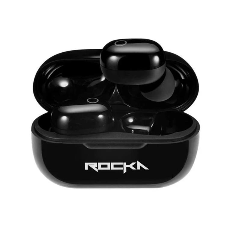 Rocka Galaxia Series True Wireless Bluetooth Earphones with Charging Case Black RK-1122-BK