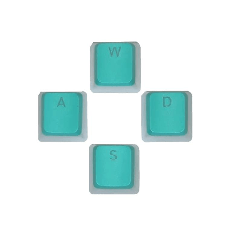 Royal Kludge Pudding Keycaps Cyan RK-CYAN-PK