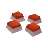 Royal Kludge Pudding Keycaps Orange Red RK-ORANGERED-PK