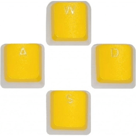 Royal Kludge Pudding Keycaps Yellow RK-YELLOW-PK