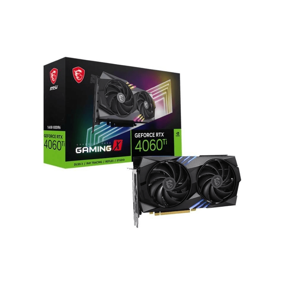 MSI GeForce RTX 4060 Ti Gaming X 16GB GDDR6 Graphics Card RTX 4060 TI GAMING X 16G