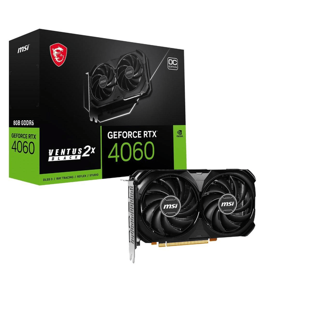 MSI Nvidia GeForce RTX 4060 Ventus 2X 8G GDDR6X Graphics Card