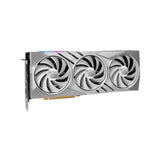 MSI GeForce RTX 4070 Gaming X Slim 12GB GDDR6X Graphics Card White RTX 4070 GAM X SLIM W 12