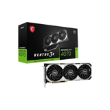 MSI Nvidia GeForce RTX 4070 Ventus 3X 12G OC 12GB GDDR6X Graphics Card