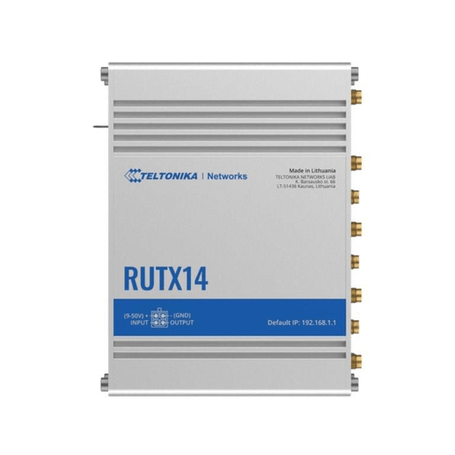 Teltonika RUTX14 Industrial Cellular LTE Cat12 Router