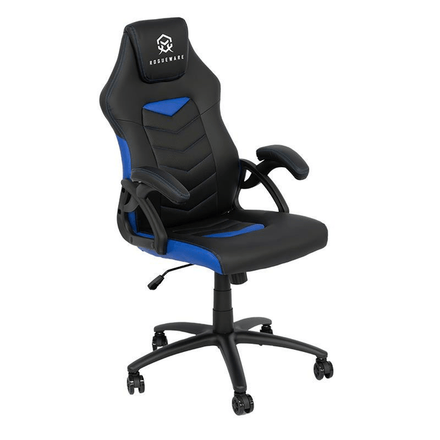 Rogueware GC100 Mainstream Gaming Chair - Black and Blue RW-GC100-BKBL