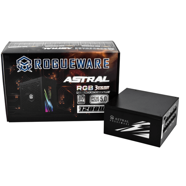 Rogueware Astral Series 1200W Fully Modular 80 Plus Platinum Active PFC Power Supply RW-PR120AC