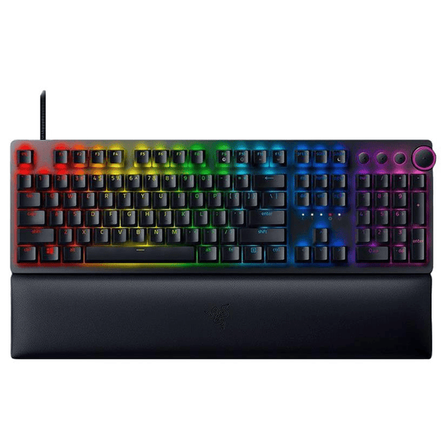 Razer Huntsman V2 Razer Clicky Optical Wired Mechanical Gaming Keyboard RZ03-03930300-R3M1