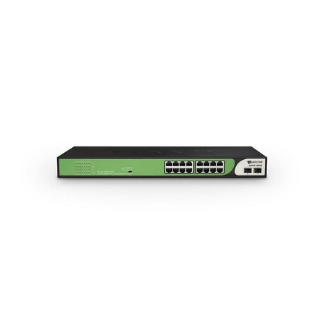 BDCOM 180W 16-port Gigabit PoE Switch S1500-16P2S