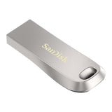 SanDisk Ultra Luxe 256GB USB 3.2 G1 Flash Drive Silver SDCZ74-256G-G46