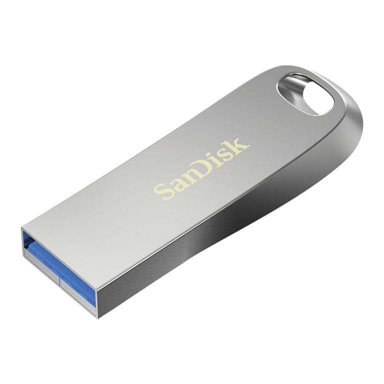 SanDisk Ultra Luxe 256GB USB 3.2 G1 Flash Drive Silver SDCZ74-256G-G46