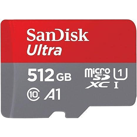 Sandisk Ultra 512GB microSDXC Memory card SDSQUAC512GGN6MN