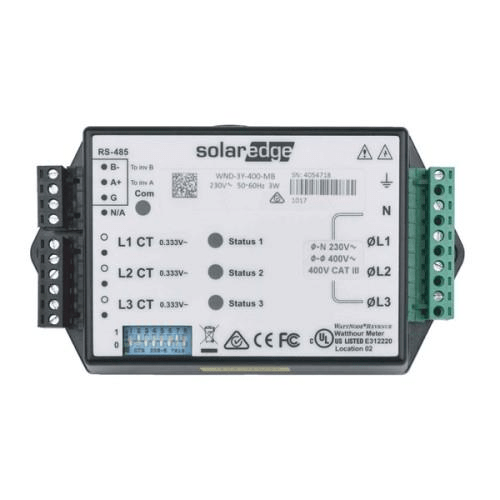 SolarEdge SE-WND-3Y400-MB-K2 Edge Energy Meter with Modbus Connection