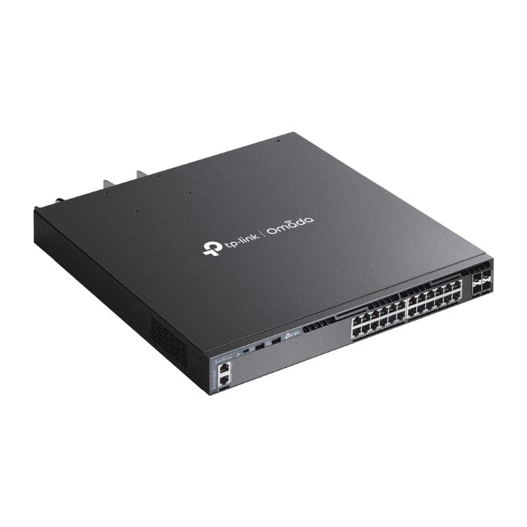 TP-Link Omada 24-port Gigabit Stackable L3 Managed PoE+ Switch with 4x10G Slots SG6428XHP