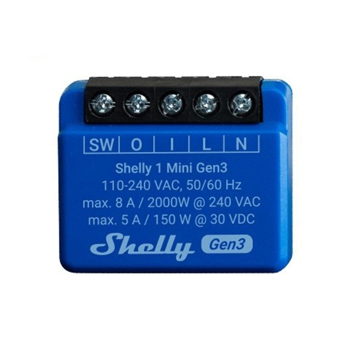 Shelly 1 Mini 8A Wi-Fi Smart Switch