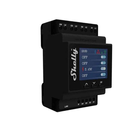 Shelly Pro 4PM 1-Phase Wi-Fi Relay SHELLY PRO 4PM