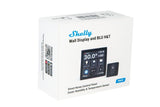 Shelly Wall Display Control Panel with Blu Humidity and Temperature Sensor Black