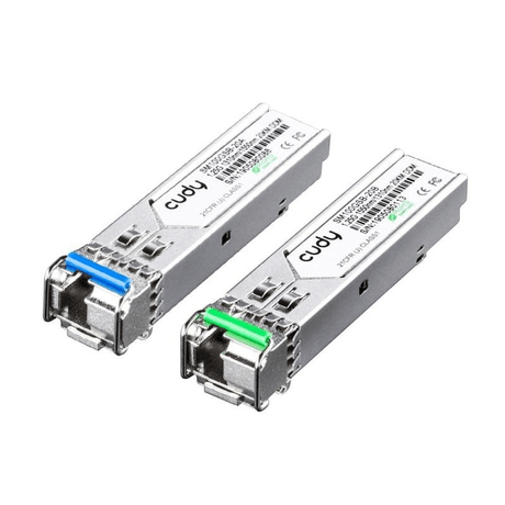 Cudy Single Mode 1.25G LC Bi-Directional SFP 20km Transceiver SM100GSB-20AB