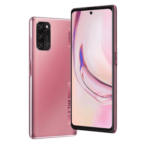 Blackview A100 6.67-inch Smartphone - ARM Cortex A53 128GB ROM 6GB RAM Android 11 - Pink SMPN-A100-PNK