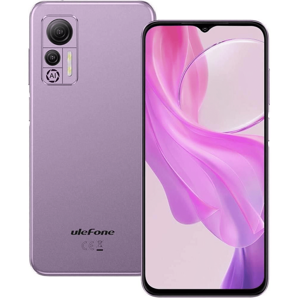 Blackview Ulefone Note 14 6.52-inch Smartphone - MediaTek Helio A22 64GB ROM 4GB RAM Android 12 - Purple SMPN-NOTE14-PUR