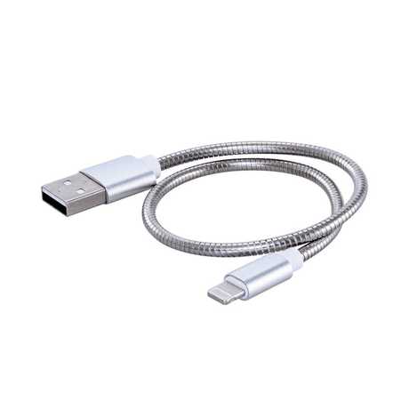 LinkQnet Type-A to Lightning Gooseneck Cable 30cm SNK-AM-LIGHTNING-0.3