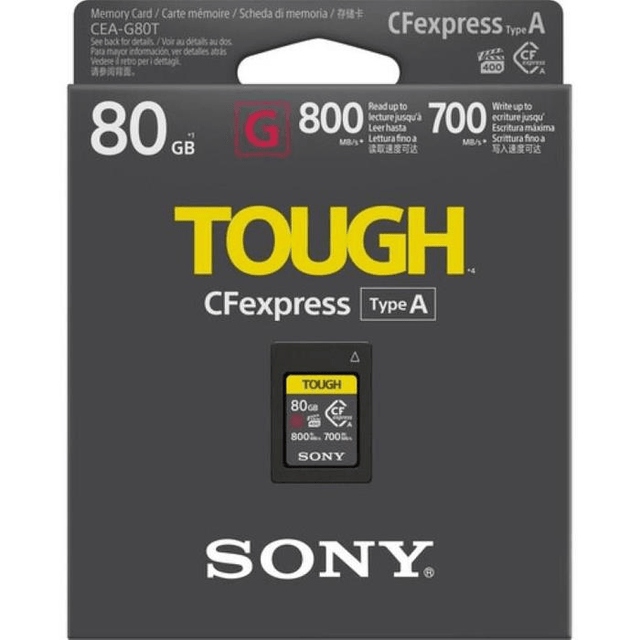 Sony CFexpress Tough 80GB Type-A Memory Card SOCEA-G80T