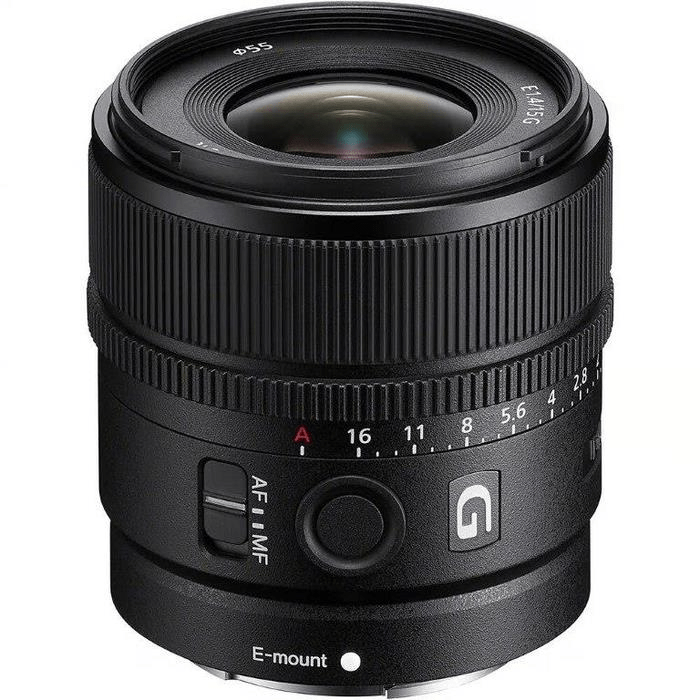 Sony E 15mm f/1.4 G E-Mount Camera Lens SOE15F14G